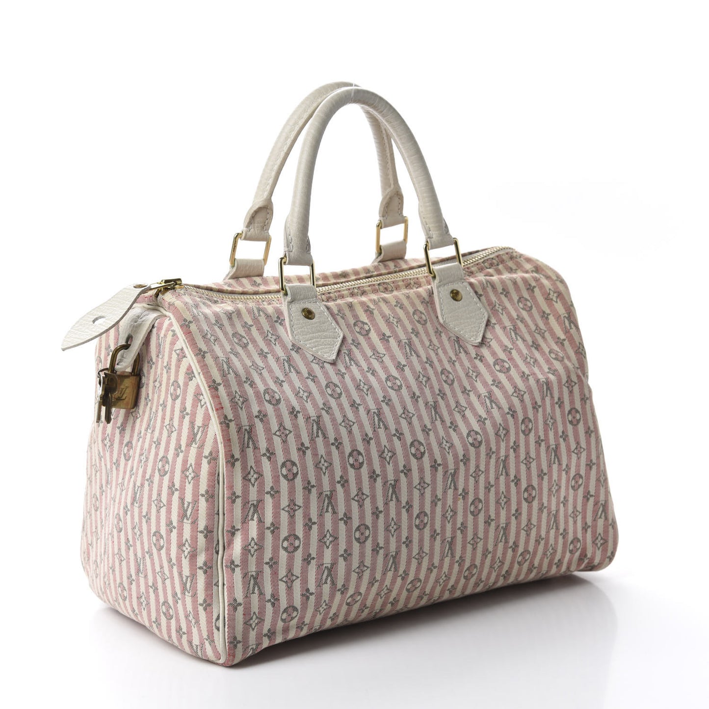 Mini Lin Croisette Speedy 30 Rouge