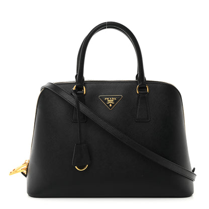Prada Saffiano Lux Medium Promenade Tote Black 1 of 19