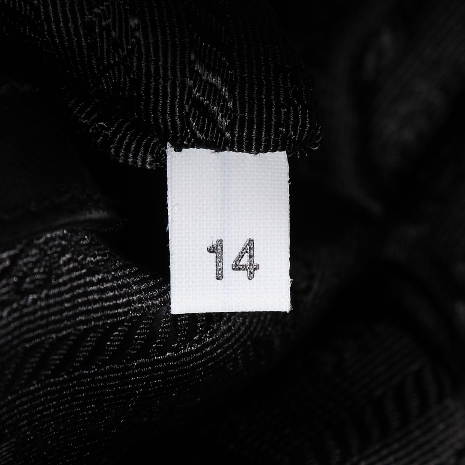 Prada Nappa Gaufre Tote Nero Black 8 of 8
