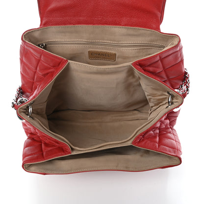 Chanel Caviar Quilted Timeless Accordion Flap Red 5 of 12