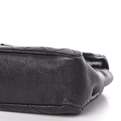 Chanel Caviar Quilted Medium Simply CC Flap Black 10 of 10