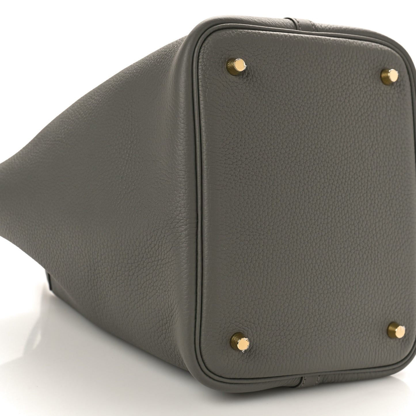 Taurillon Clemence Picotin Lock 22 MM Gris Meyer