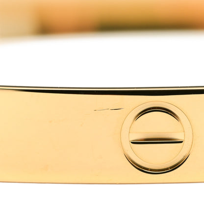 Cartier 18K Yellow Gold LOVE Bracelet 16 3 of 4
