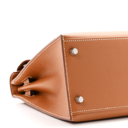Hermes Epsom Kelly Sellier 28 Gold 9 of 11