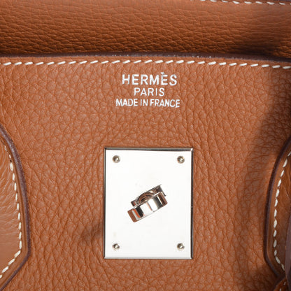 Hermes Togo Birkin 35 Gold 6 of 9