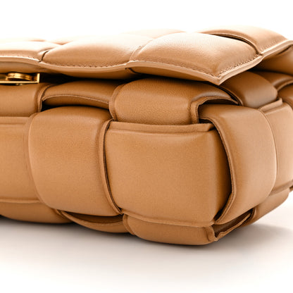 Bottega Veneta Nappa Maxi Intreccio Padded Cassette Crossbody Bag Caramel 9 of 10