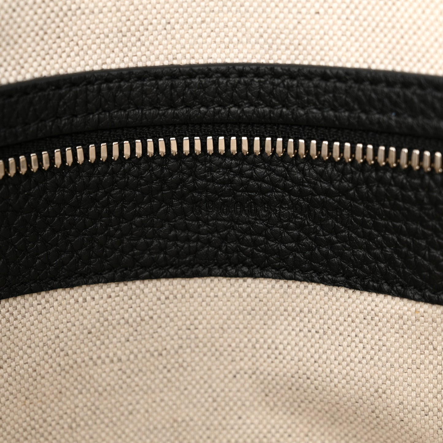 Piuma Calfskin Jumbo GG Embossed Medium Wristlet Messenger Bag Black