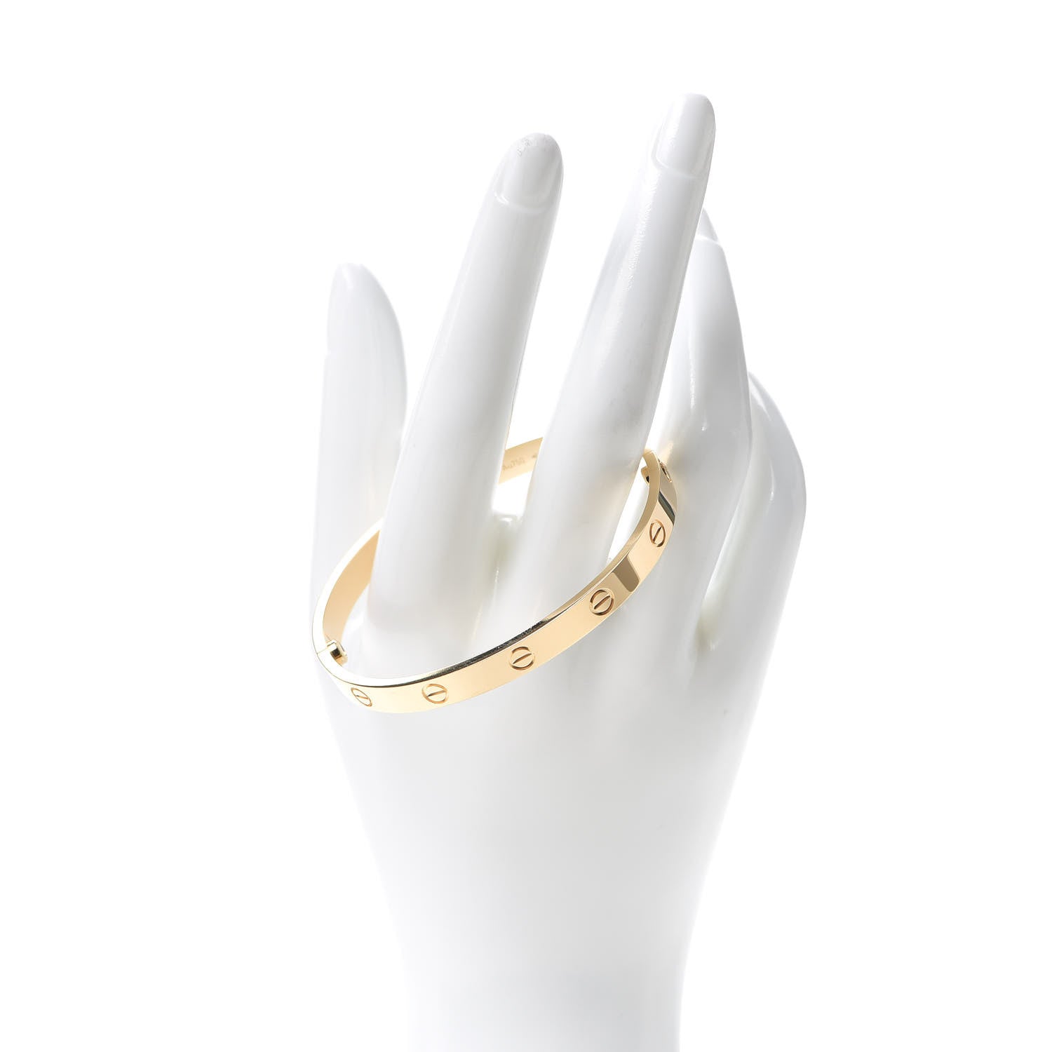 Cartier 18K Yellow Gold LOVE Bracelet 18 2 of 7