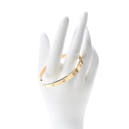 Cartier 18K Yellow Gold LOVE Bracelet 18 2 of 7