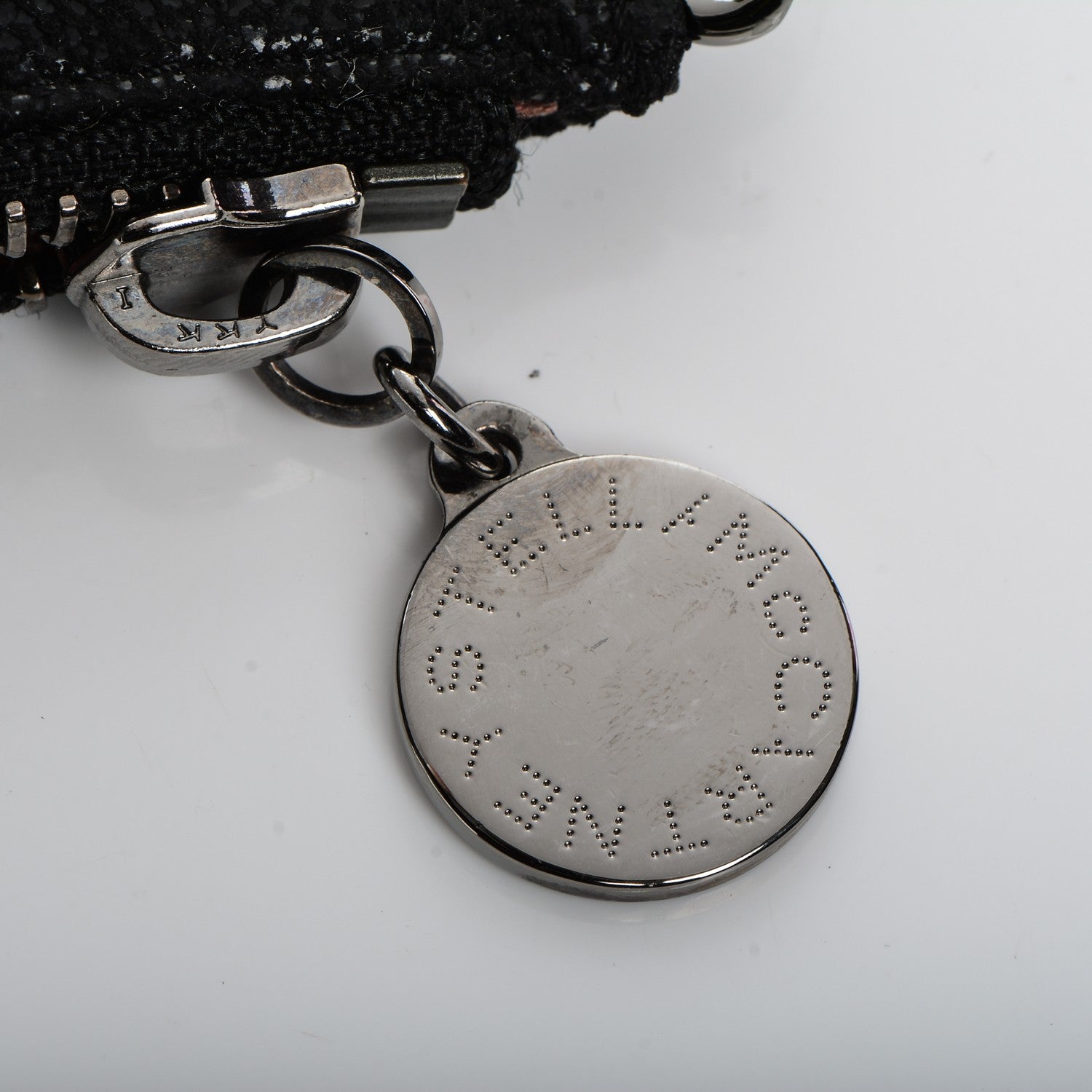 Stella McCartney Shaggy Deer Falabella Coin Purse Black 6 of 10