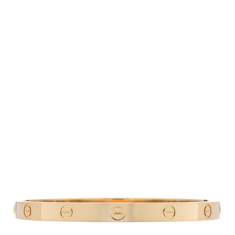 18K Yellow Gold LOVE Bracelet 19
