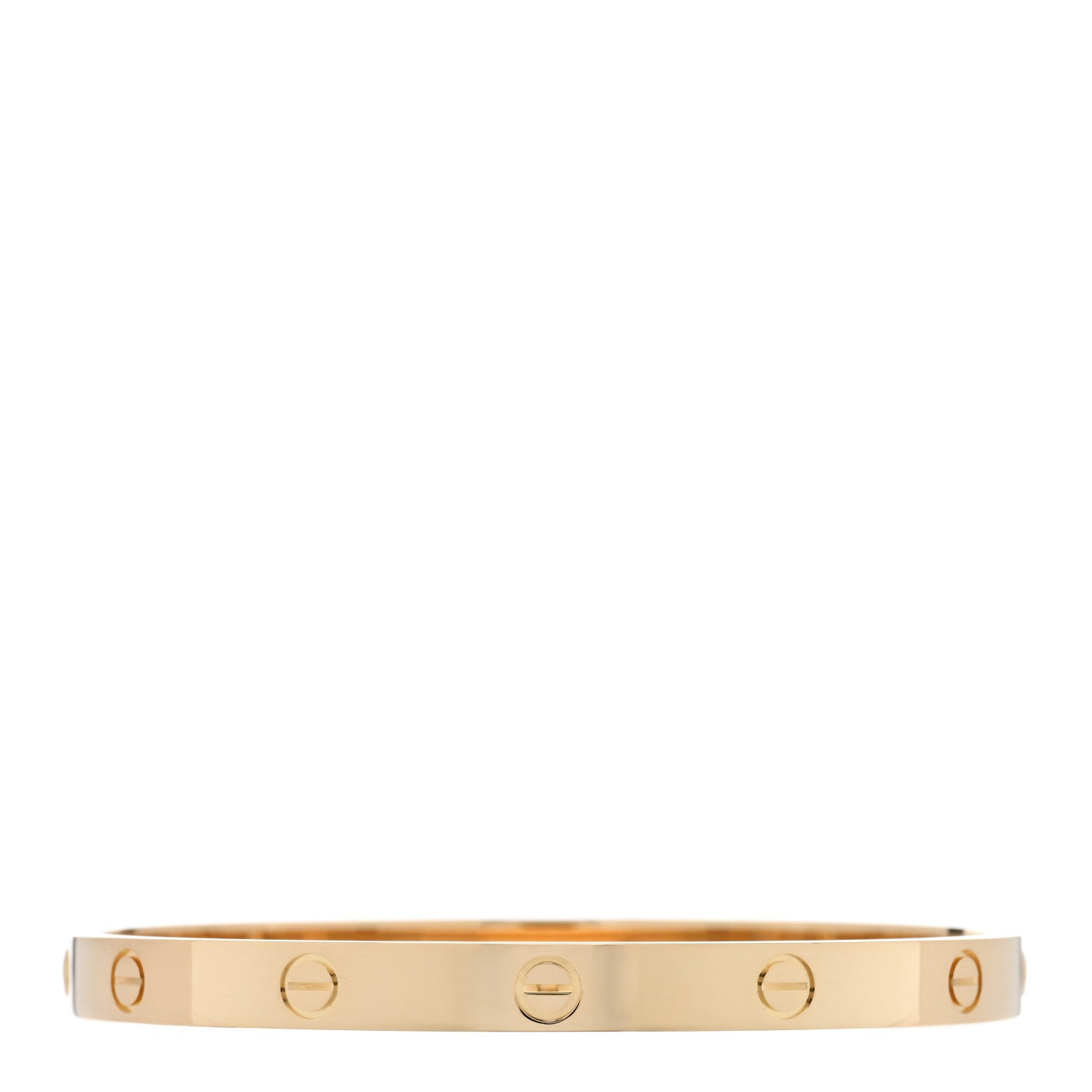 Cartier 18K Yellow Gold LOVE Bracelet 19 1 of 7