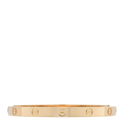 Cartier 18K Yellow Gold LOVE Bracelet 19 1 of 7
