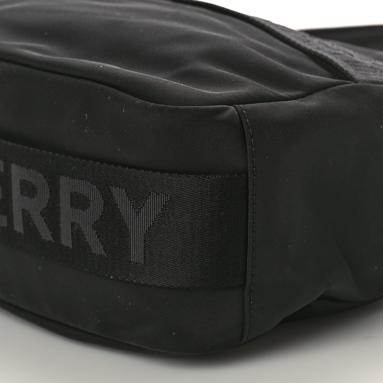 Burberry Nylon Logo Detail Crossbody Bag Black 1508508 – FASHIONPHILE