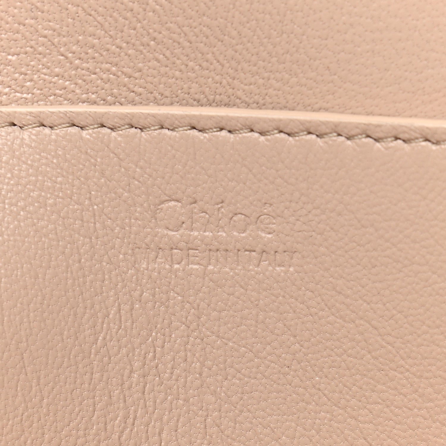 Chloe Lambskin Medium Elle Chain Clutch Coral Pop 6 of 9