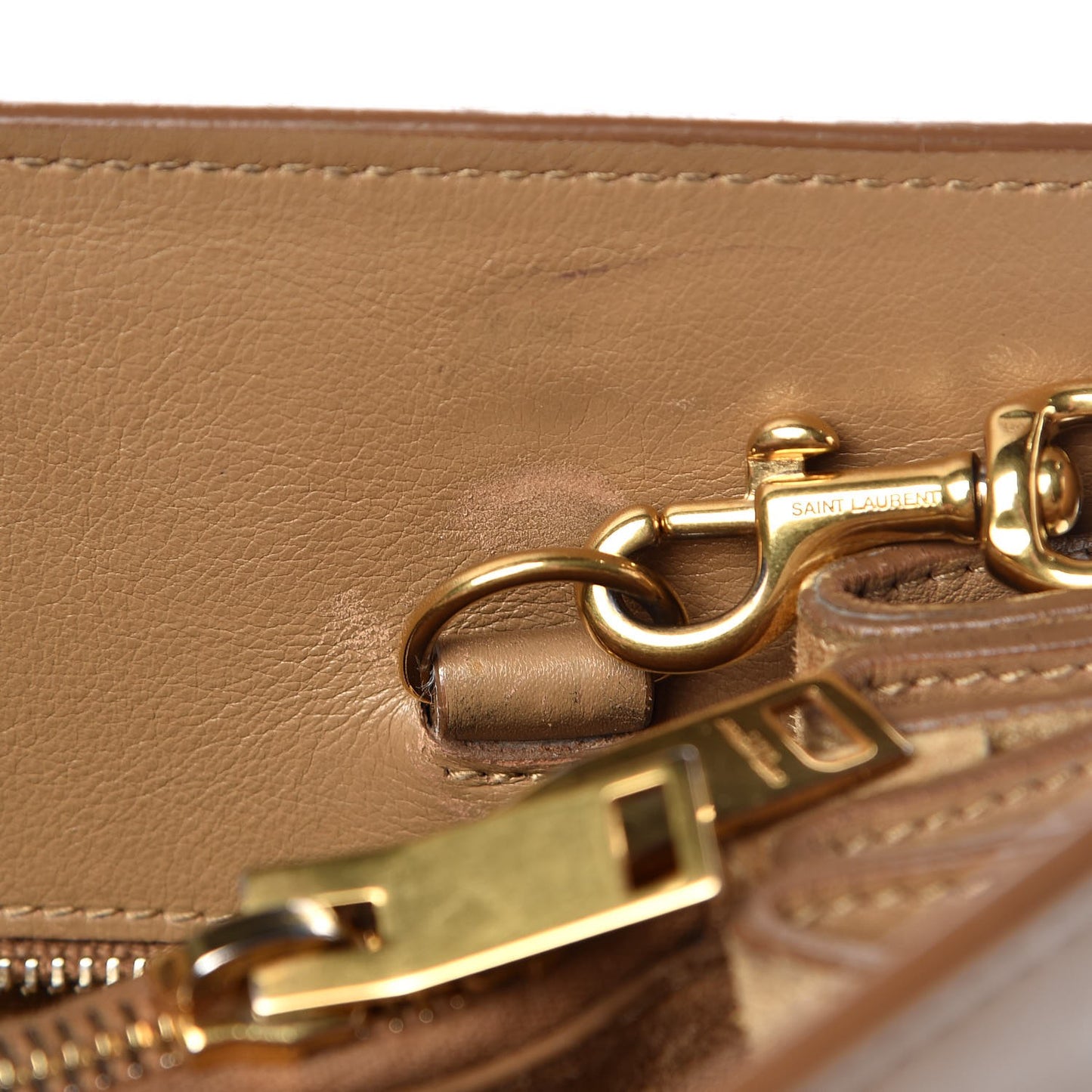 Calfskin Small Sac De Jour Taupe
