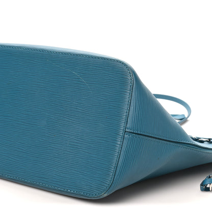 Louis Vuitton Epi Neverfull MM Cyan 10 of 11