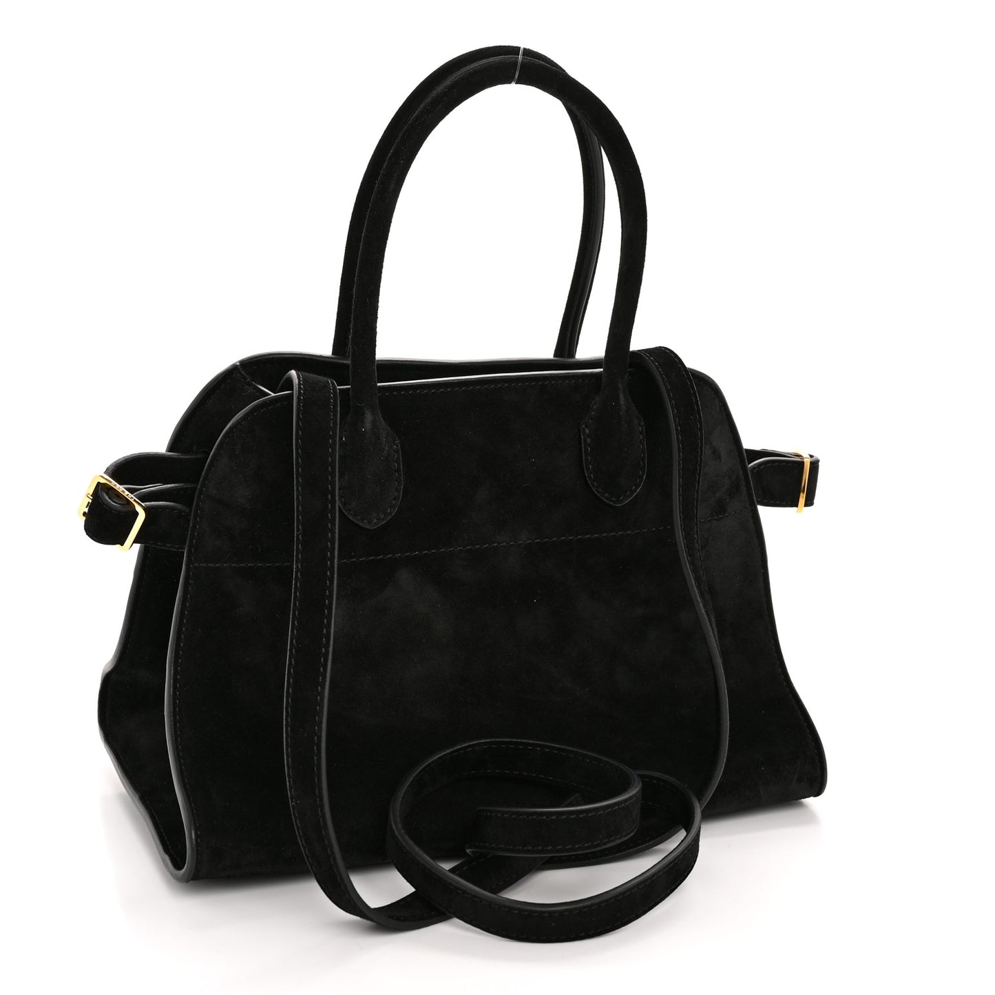 Suede Soft Margaux 10 Bag Black