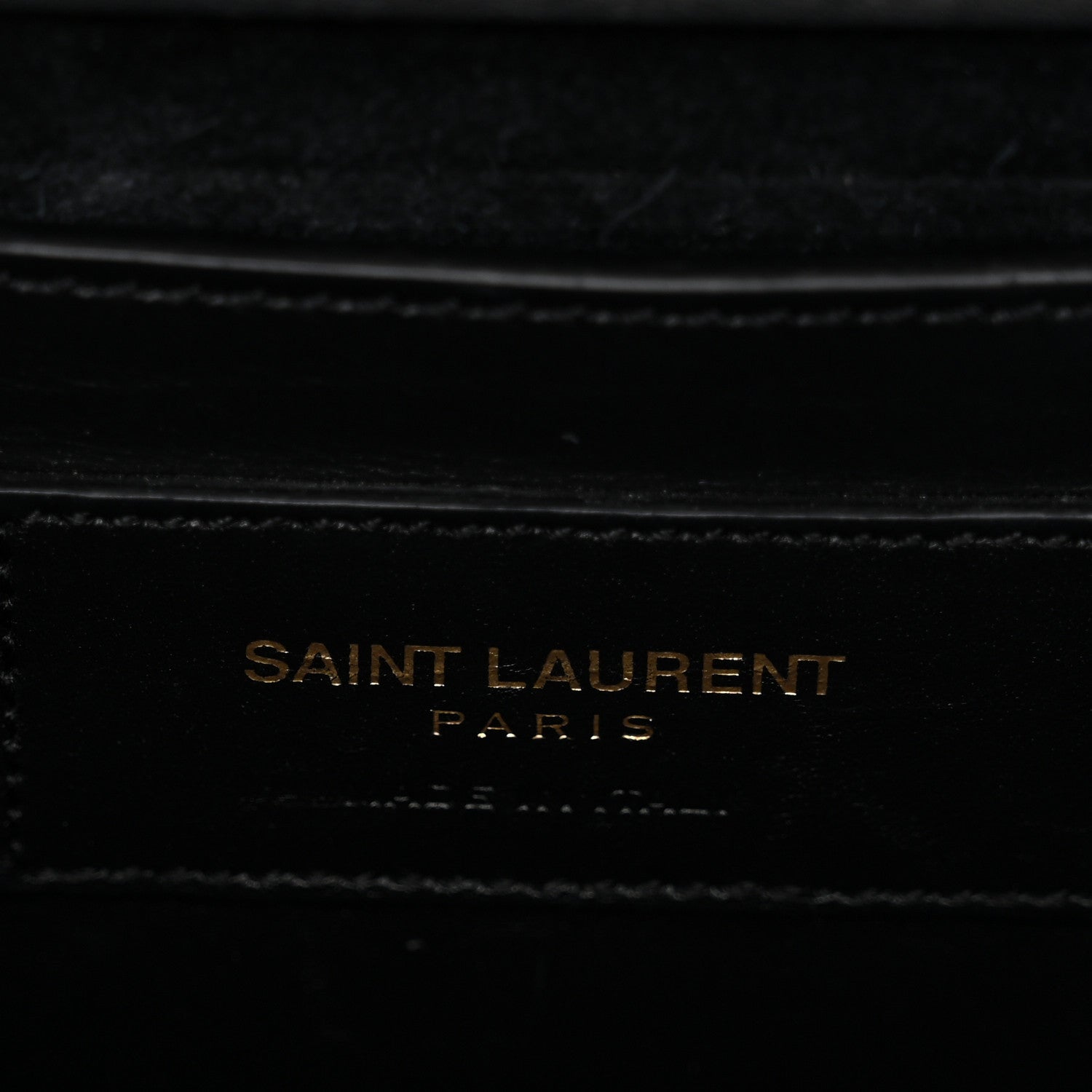 Saint Laurent Smooth Calfskin Classic Monogram Kate Tassel Chain Wallet Black 6 of 13