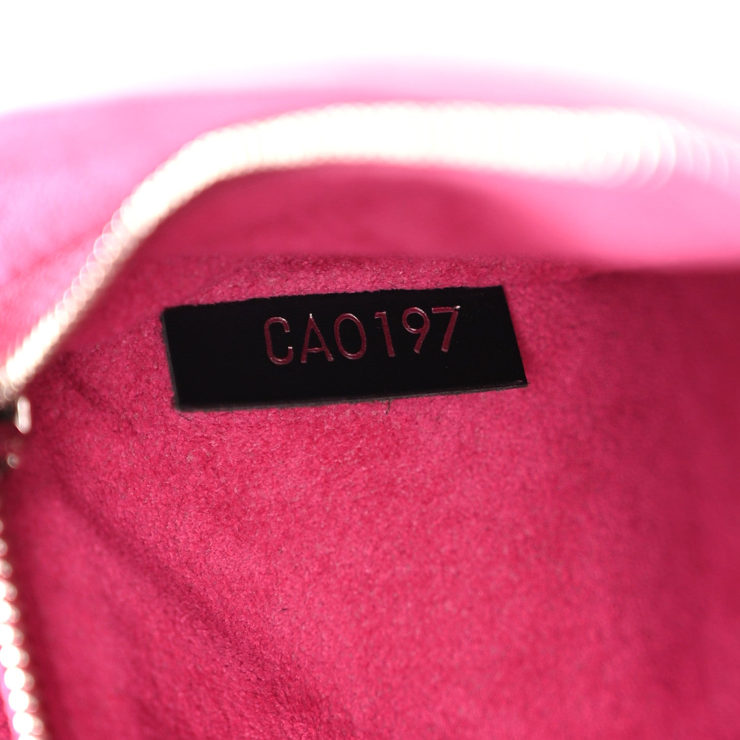 Louis Vuitton Epi Cluny BB Black Hot Pink 7 of 11