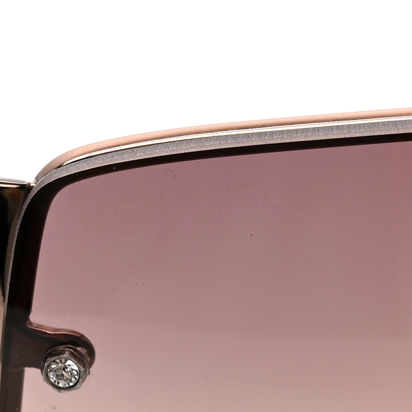 Crystal CC Sunglasses 4117-B Tortoise