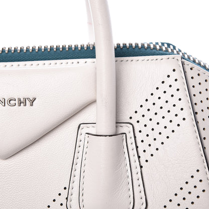Givenchy Lambskin Perforated Small Antigona White 10 of 20