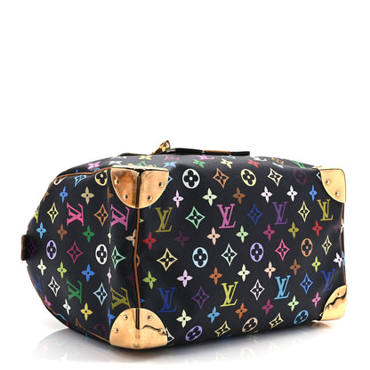 Louis Vuitton Monogram Multicolor Speedy 30 Black 4 of 8