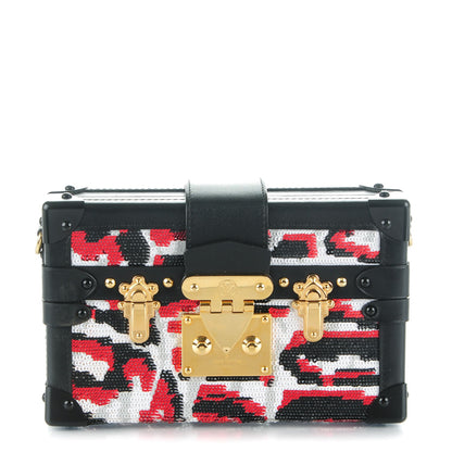 Louis Vuitton Sequins Petite Malle Black 1 of 9