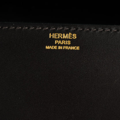 Hermes Box Medor 29 Clutch Chocolate 6 of 8