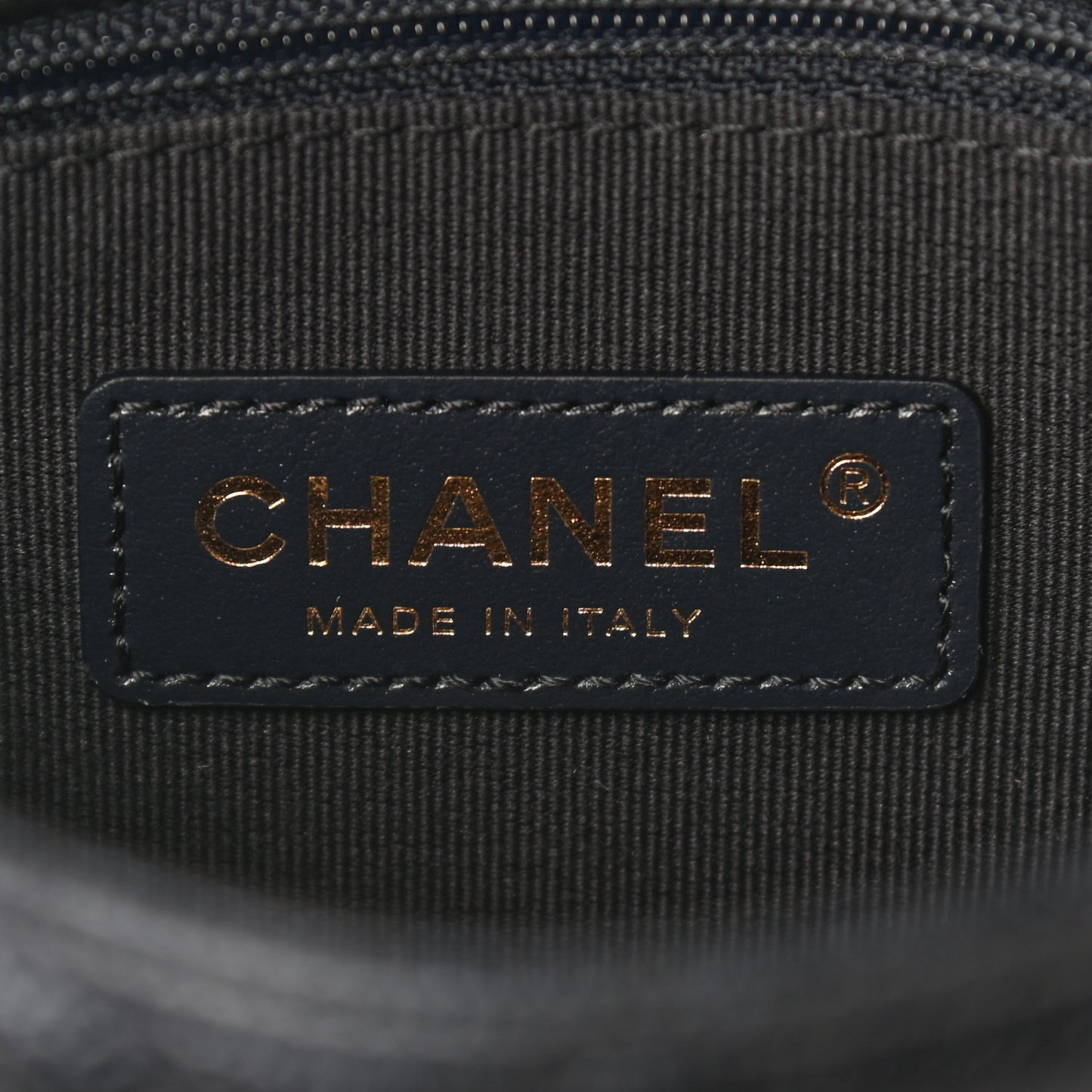 Iridescent Caviar Quilted Mini My Perfect Flap Black