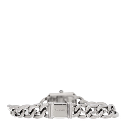 Chanel Stainless Steel Mother of Pearl 20mm Chain Premiere Quartz Watch 3 of 4