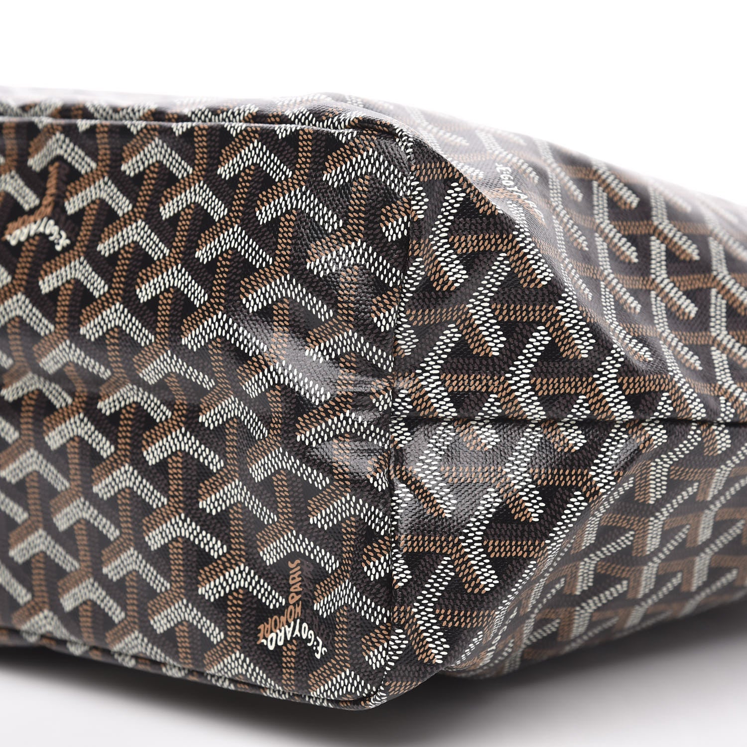 Goyard Goyardine Saint Louis PM Black Gold 8 of 8