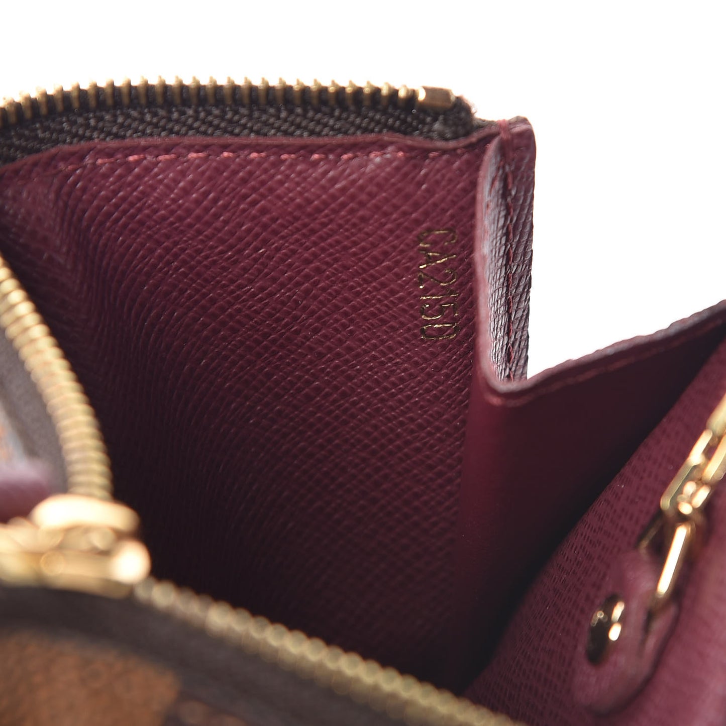 Damier Ebene Scribe Affiche Key Pouch