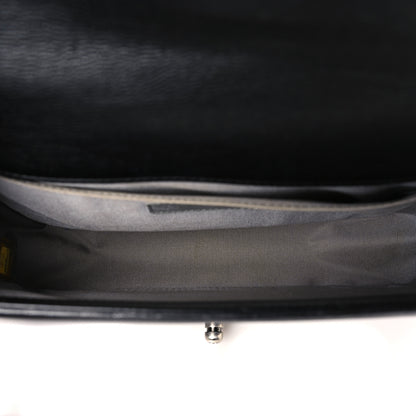 Chanel Calfskin Double Stitch Medium Boy Flap Black 5 of 9