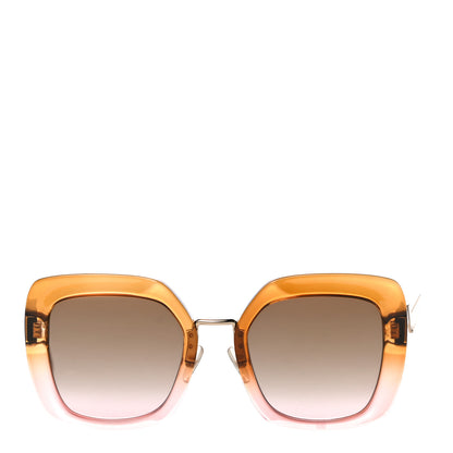 Fendi Square Sunglasses FF 0317/S Gold 4 of 7