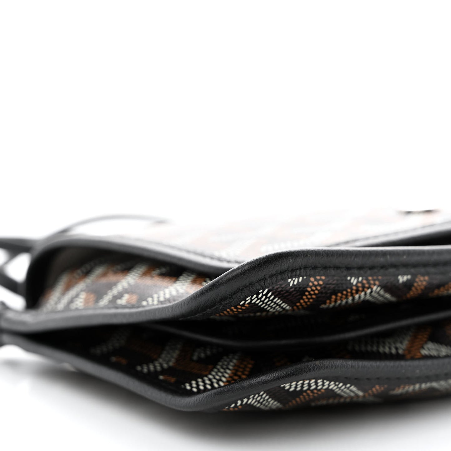 Goyardine Plumet Wallet Clutch Black