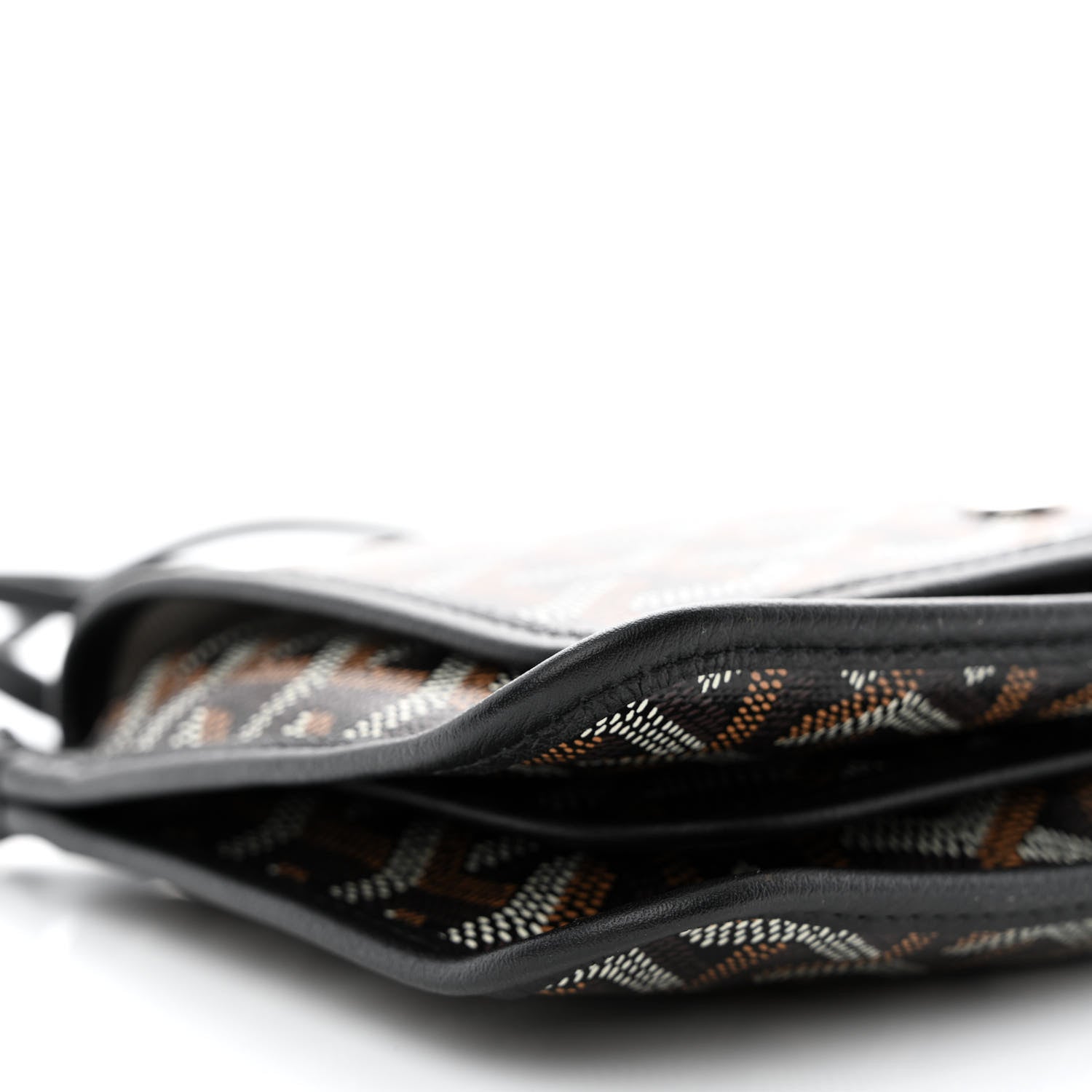 Goyard Goyardine Plumet Wallet Clutch Black 11 of 12