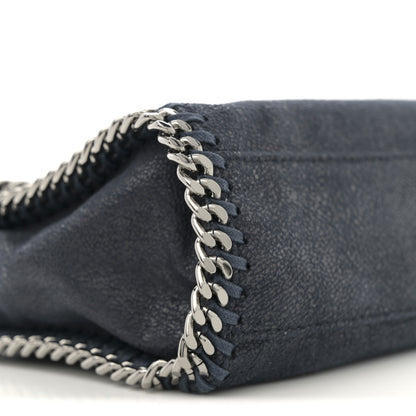 Stella McCartney Shaggy Deer Mini Falabella Shoulder Bag Midnight 8 of 9