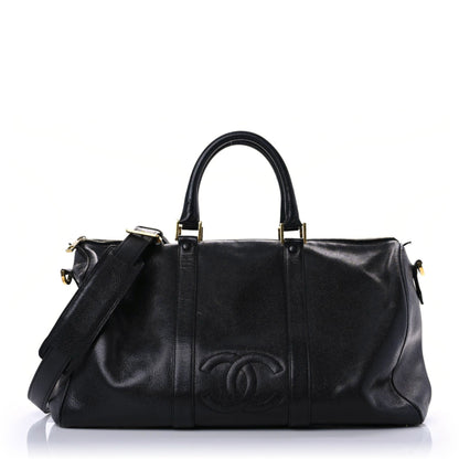 Chanel Caviar Timeless CC Duffel Bag Black 1 of 19