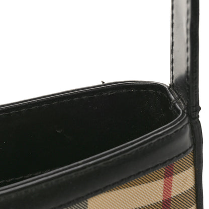 Burberry House Check Shoulder Bag Black 9 of 10