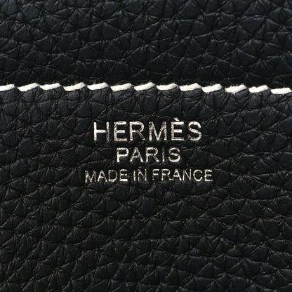 Hermes Taurillon Clemence Cabasellier 46 Black 5 of 9