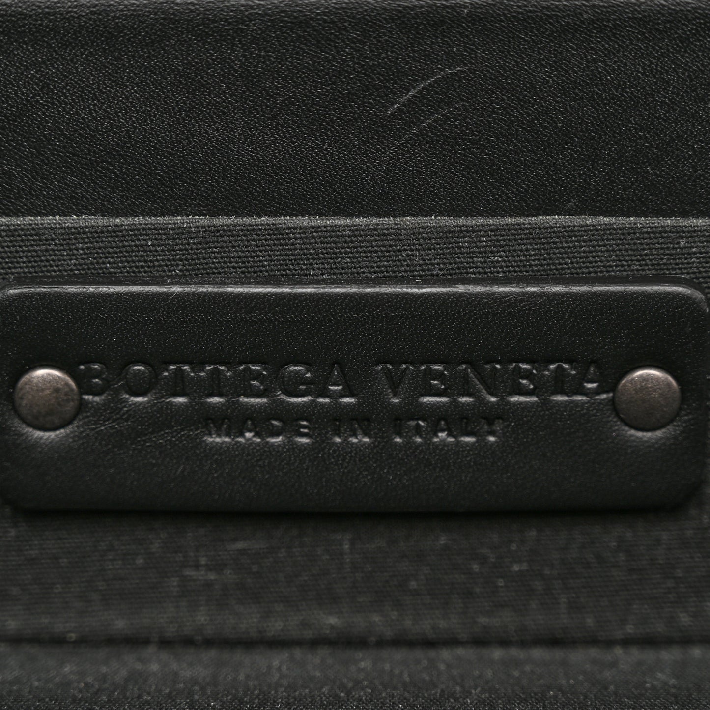 Nappa Intrecciato Attache Briefcase Black