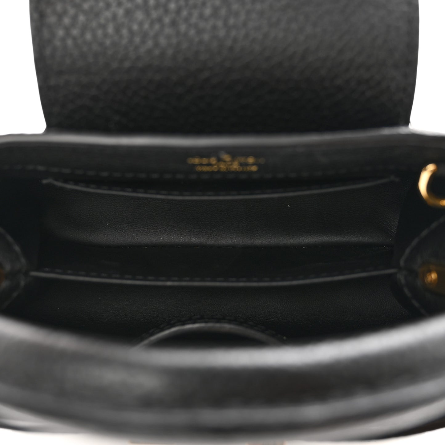 Taurillon Mini Capucines Black