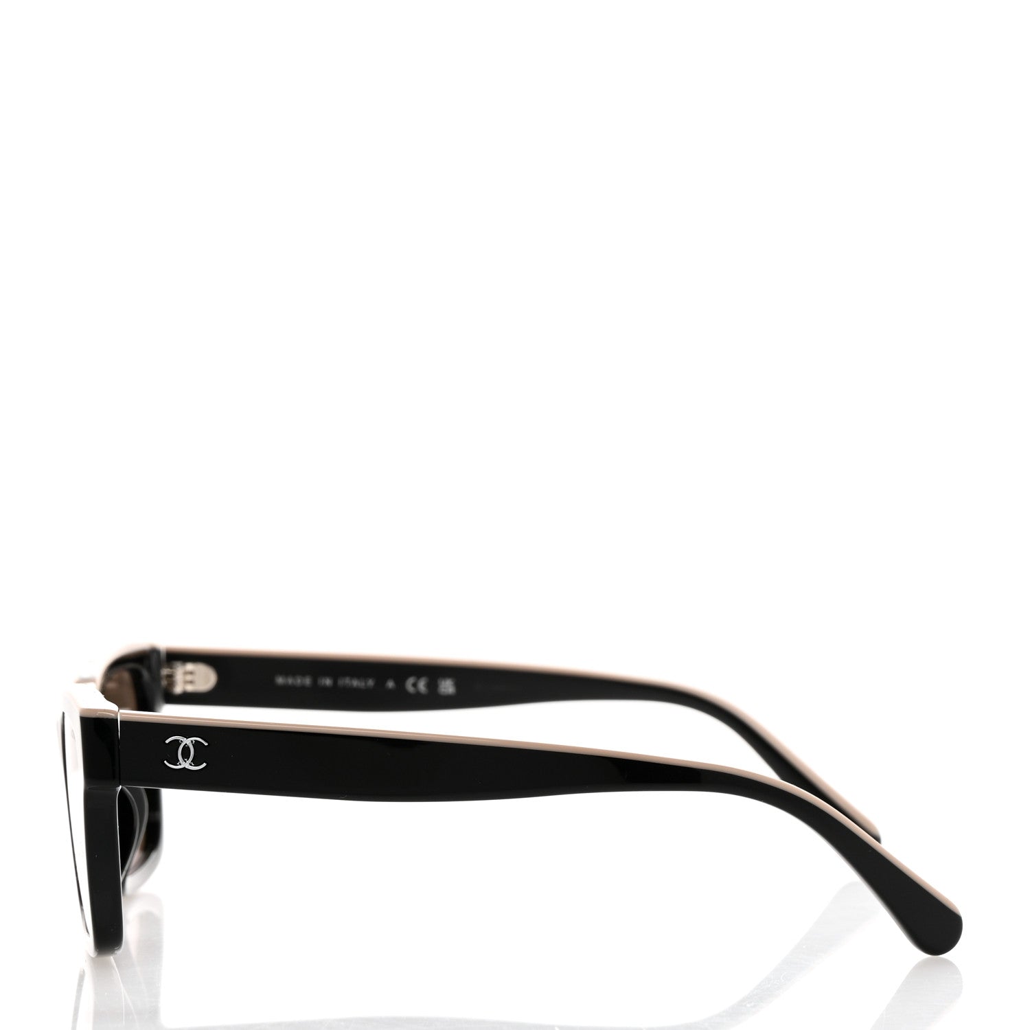 Chanel Acetate Square Sunglasses 5417-A Black 3 of 8