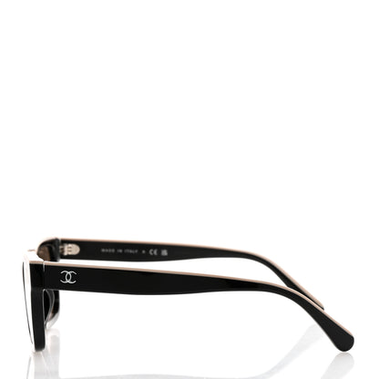 Chanel Acetate Square Sunglasses 5417-A Black 3 of 8