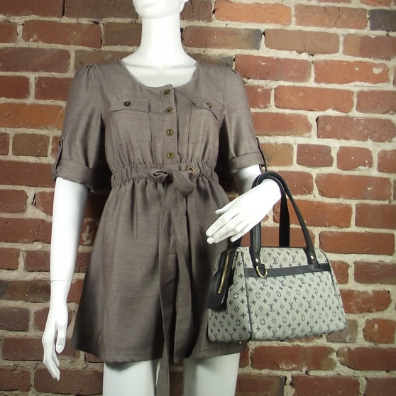 Louis Vuitton Mini Monogram Josephine PM Blue 2 of 9
