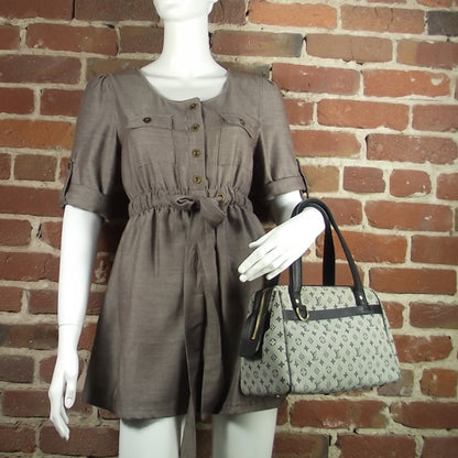 Louis Vuitton Mini Monogram Josephine PM Blue 2 of 9