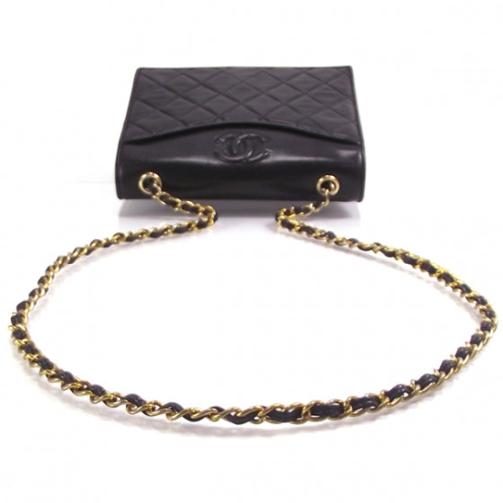 Chanel Vintage CC Flap Bag Black 5 of 10