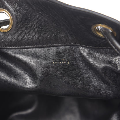Chanel Lambskin CC Drawstring Shoulder Bag Black 6 of 9