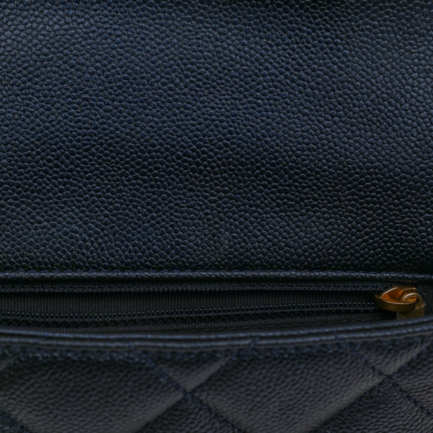 Chanel Iridescent Caviar Quilted Mini My Perfect Flap Dark Blue 13 of 15